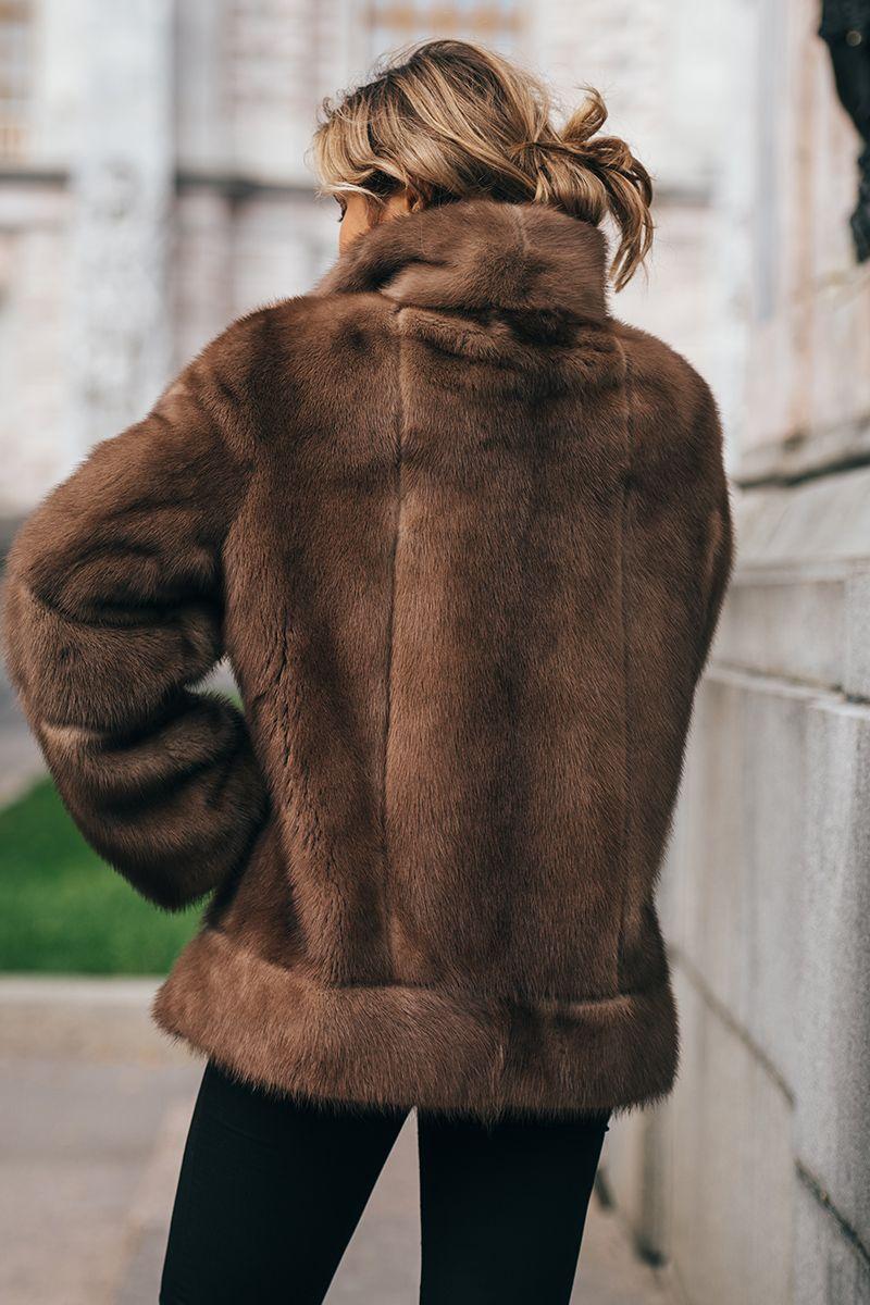 Куртка из норки фото