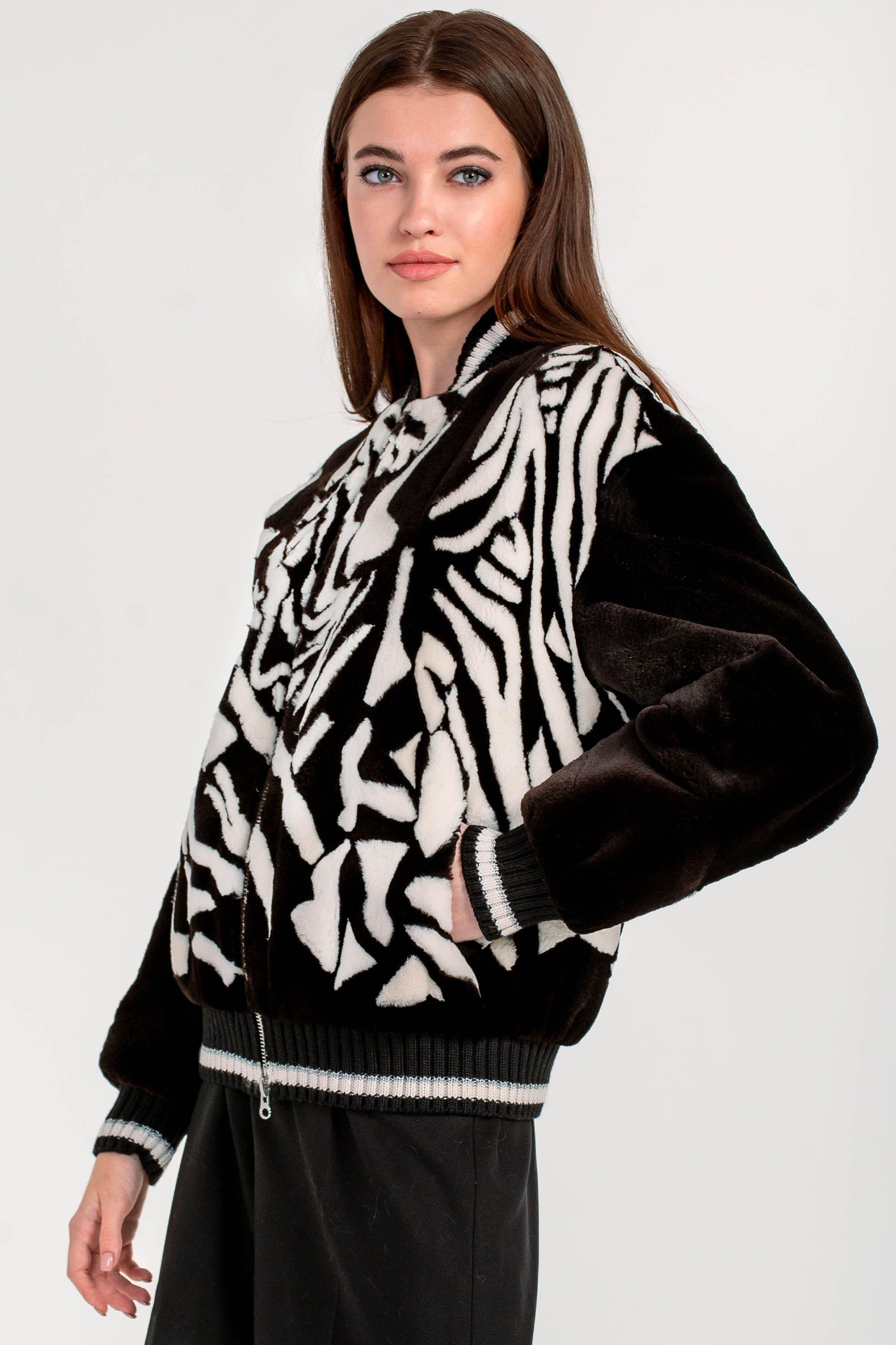 норковый бомбер фото