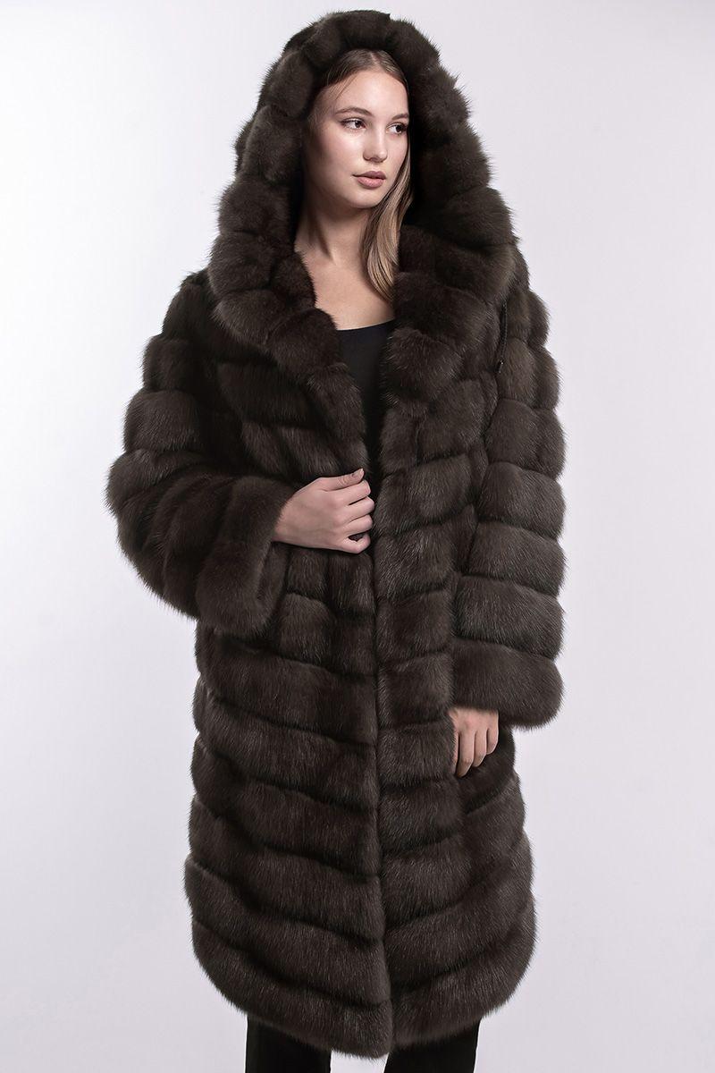 Шуба из соболя фото