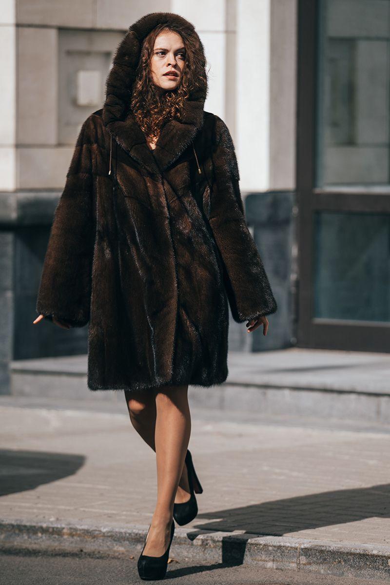 Норковая шуба фото