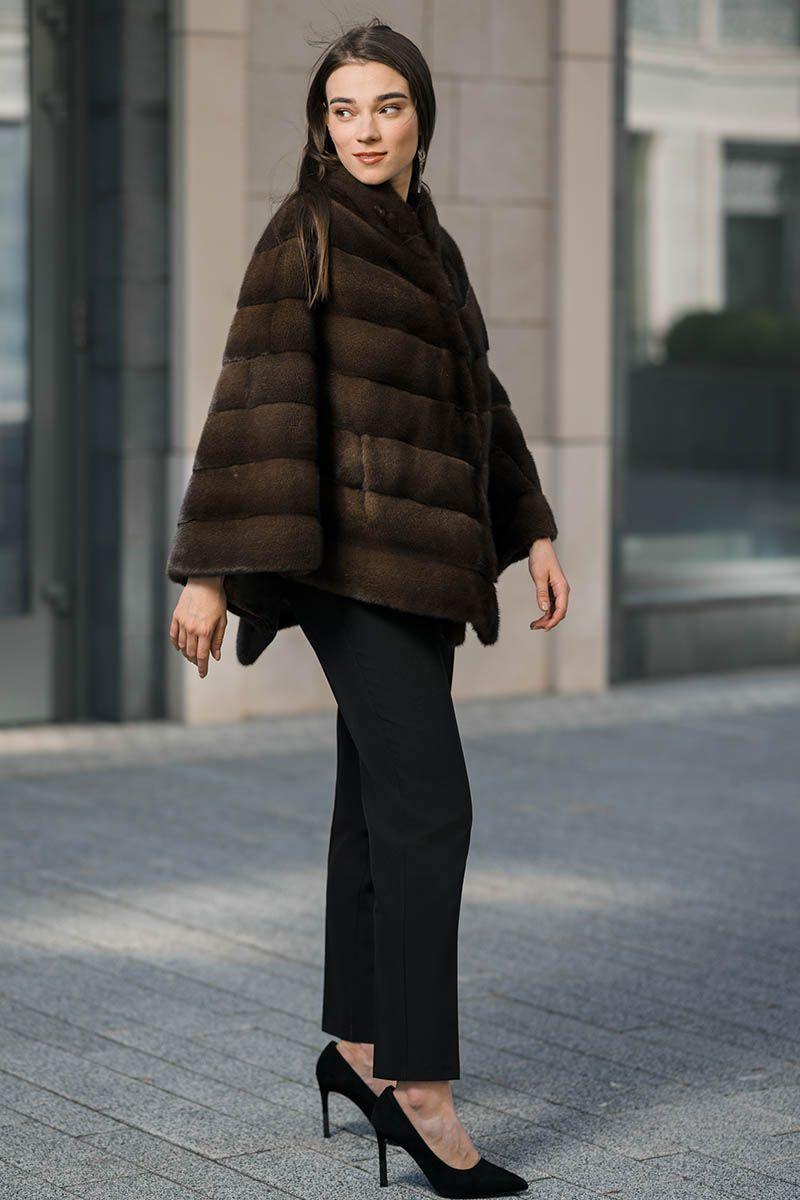 Норковая накидка фото