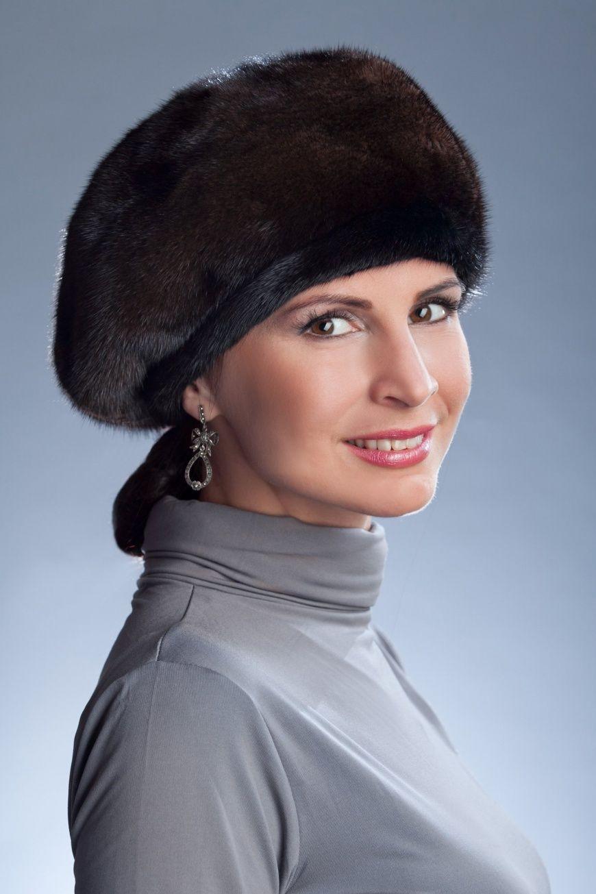 Головной убор из норки фото