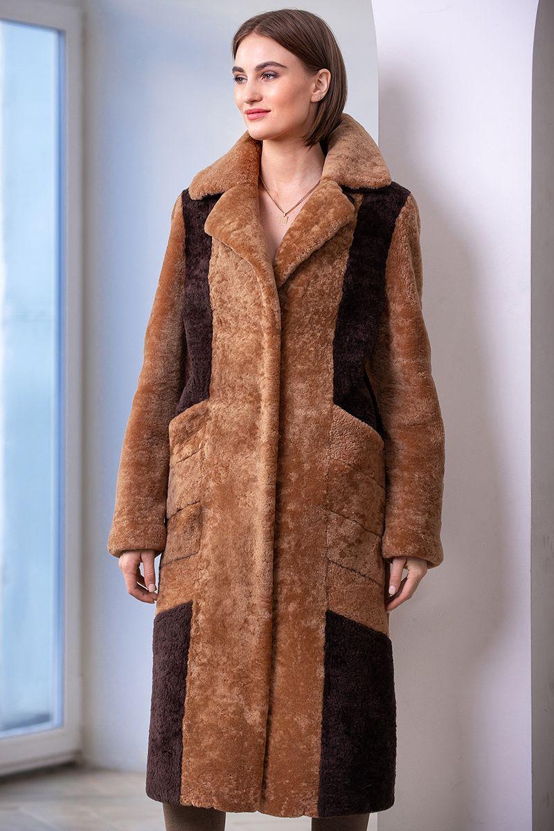 Пальто из овчины фото