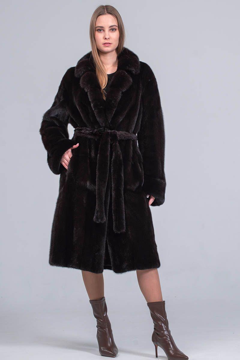 Норковая шуба фото