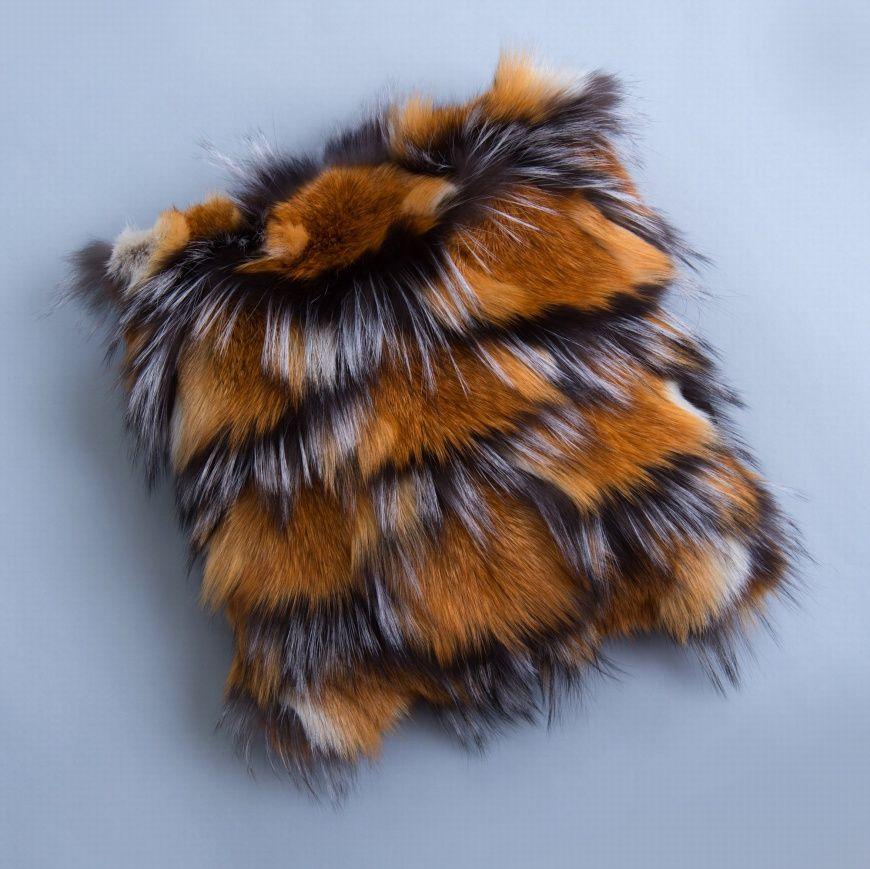 подушка из лисы фото