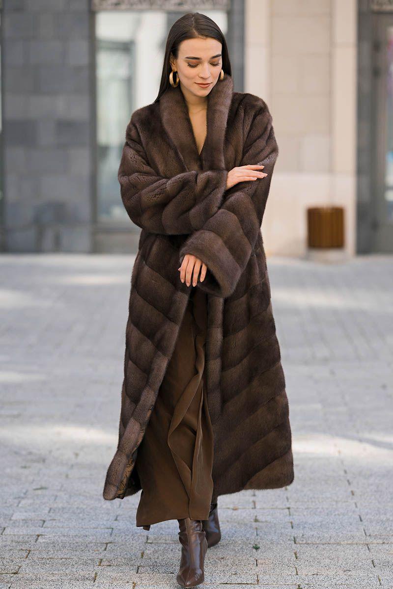 Норковая шуба фото