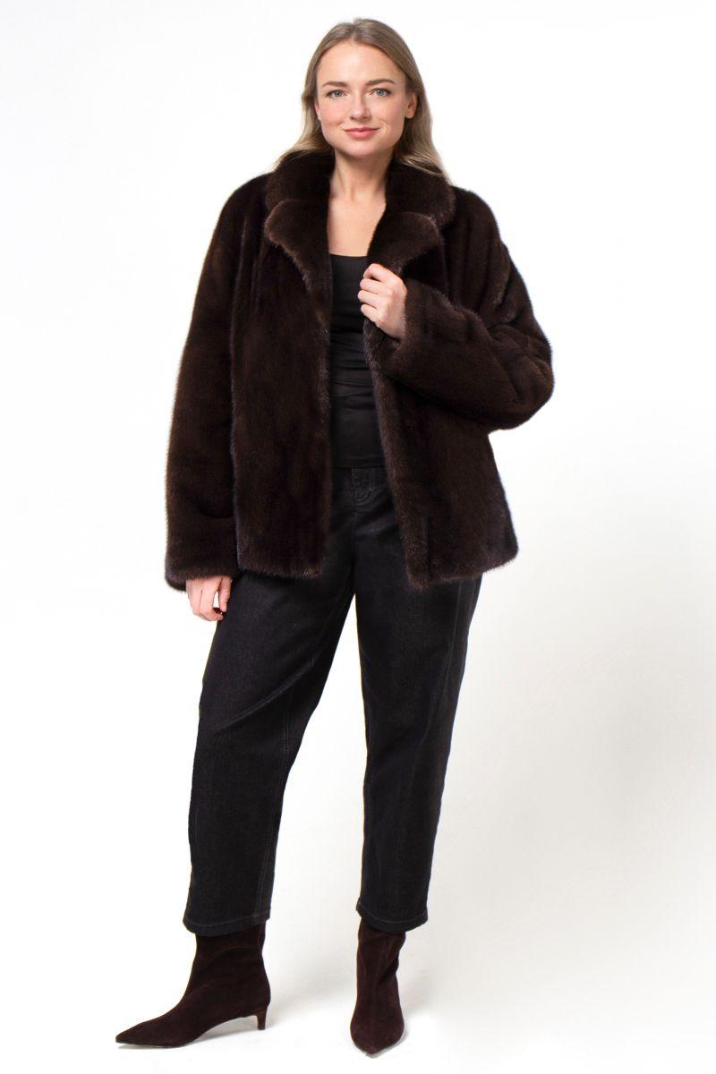 Норковая шуба фото