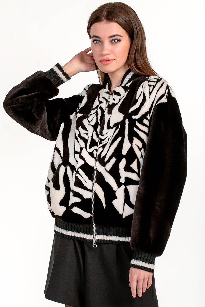 норковый бомбер фото