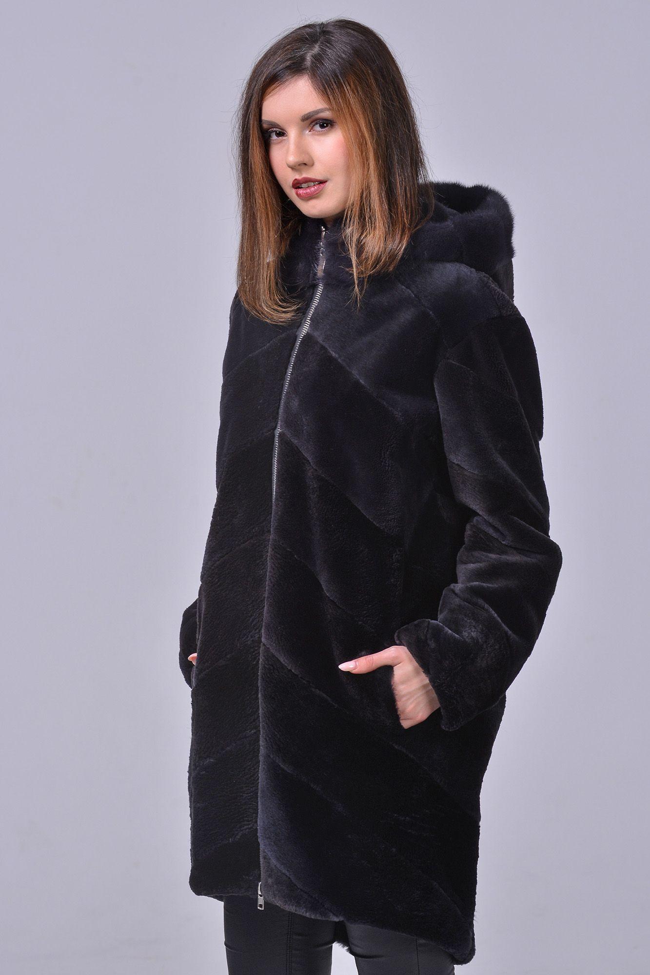 Куртка из меха бобра фото